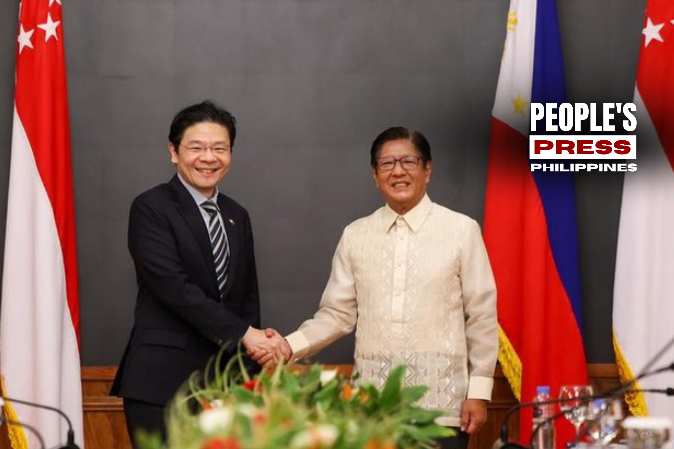 PH, Singapore Bolster Ties on Clean Energy, Healthcare, and ASEAN Cooperation | People’s Press PH