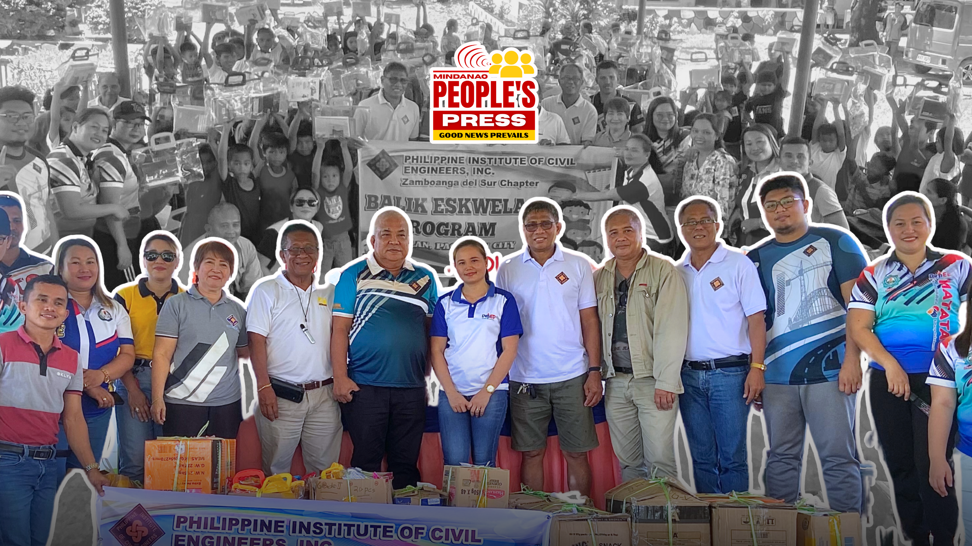 PICE ZDS Donates School Supplies to Indigenous Pupils of Dampalan Elementary School