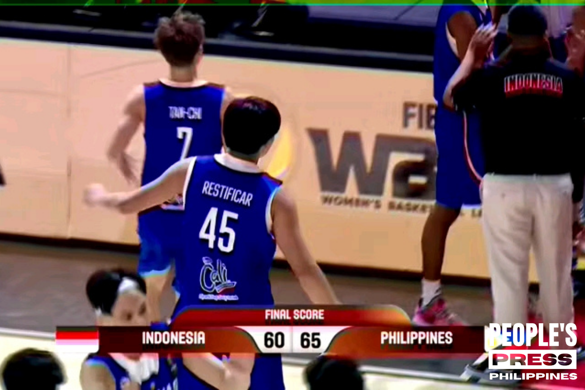 Philippines edges Indonesia for first FIBA U16 win