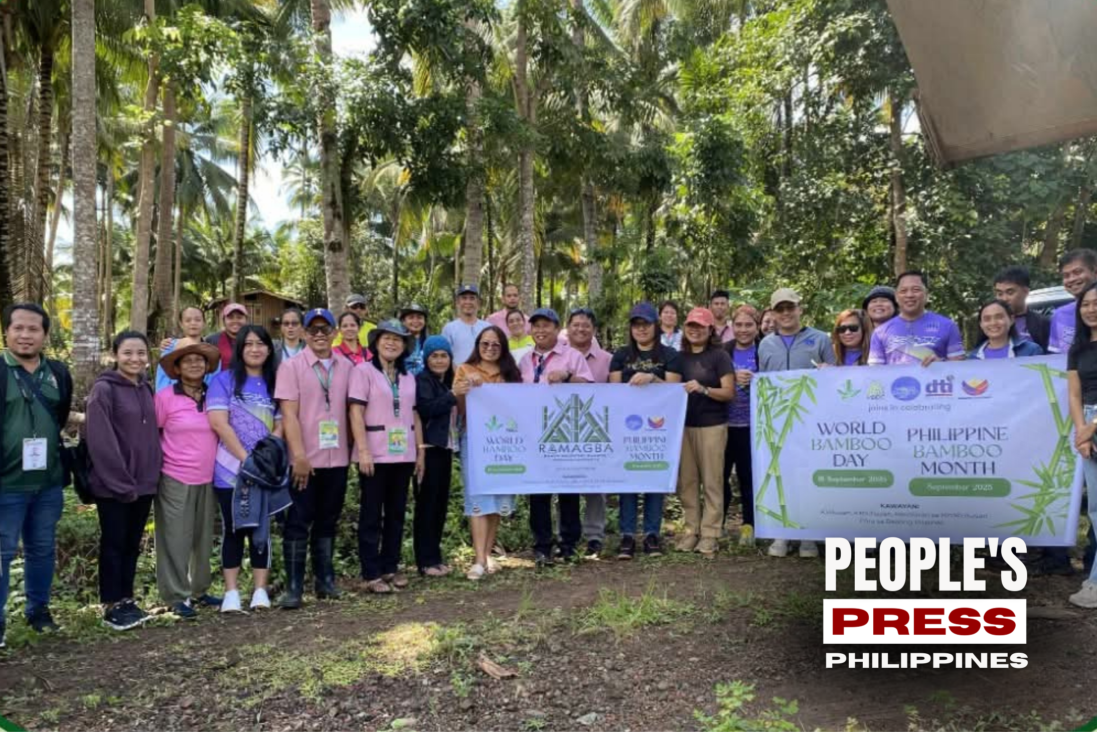 DTI Zamboanga del Sur Kicks Off Philippine Bamboo Month with Planting Activity in Ramon Magsaysay