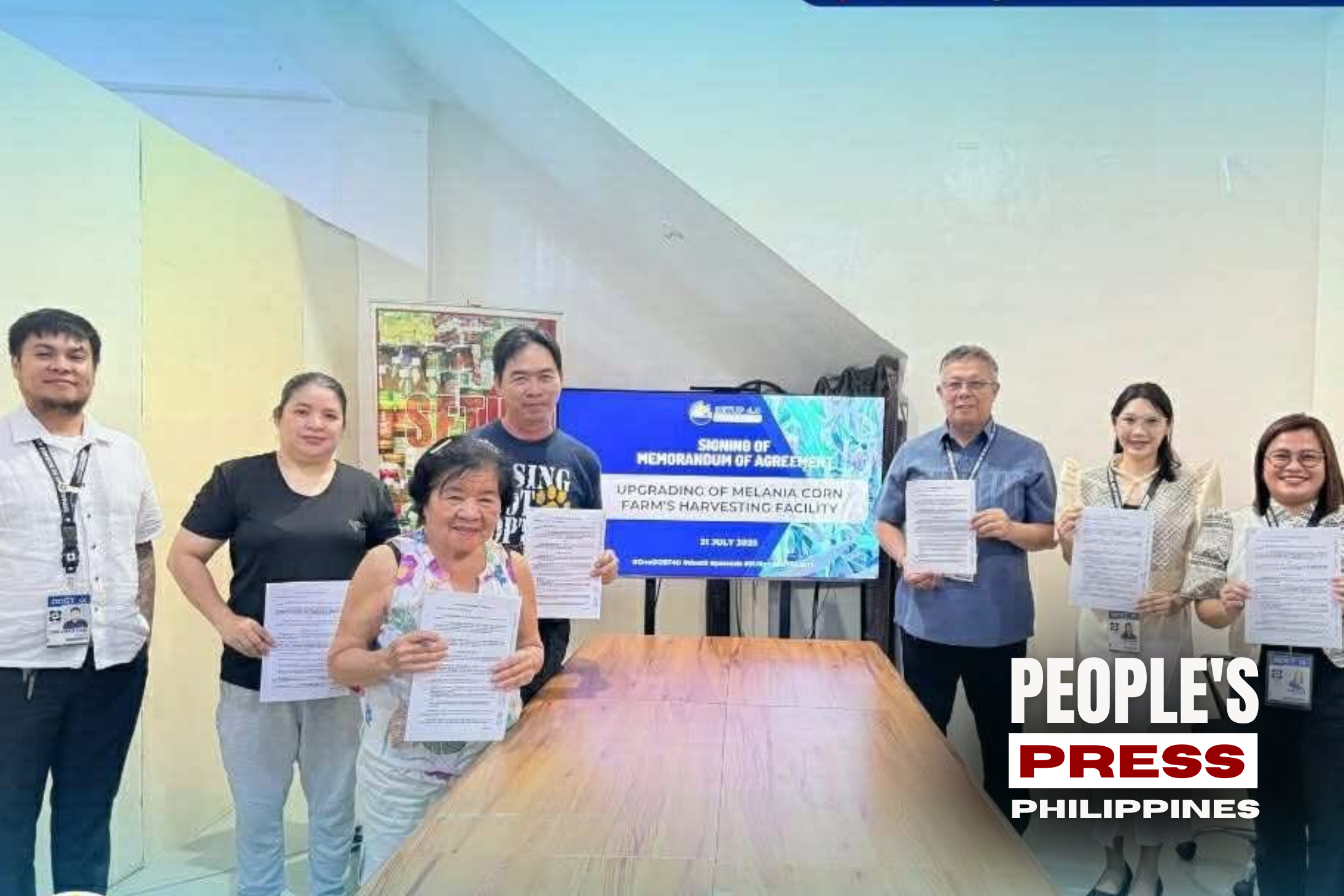 DOST-Zamboanga del Sur Grants ₱1.78 Million SETUP Fund to Melania Corn Farm