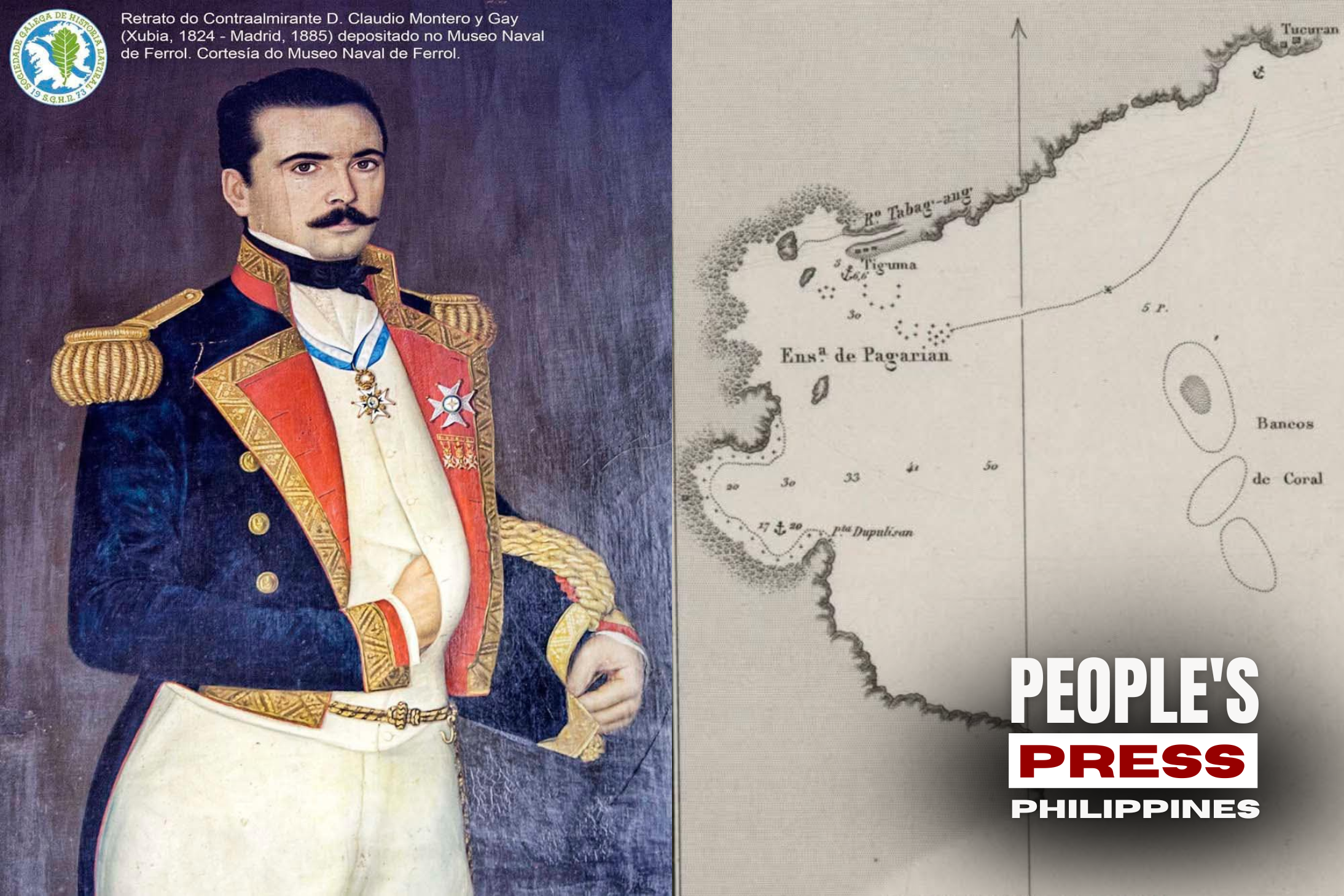 1870 Spanish Map identifies Pagadian City as "Pagarian", Researcher finds